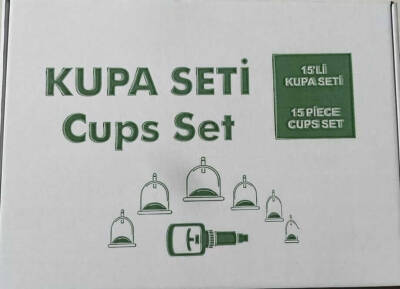 15 Li Hacamat Ve Masaj Kupa Seti - 3