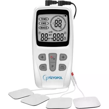 fizyopol combo electrotherapy 2 Kanallı Masaj Kas Güçlendirme Cihazı pilli - 1