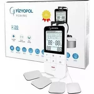 Fizyopol Şarj Edilebilir Bataryalı, 2 Kanallı 3 Programlı Tens, Ems, Masaj Cihazı - 1